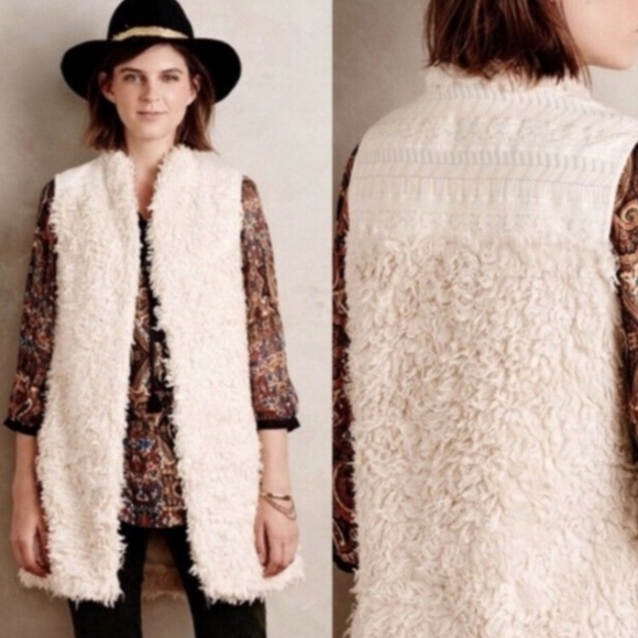 Anthropologie Hei Hei Sherpa Vest - Picture 2 of 10